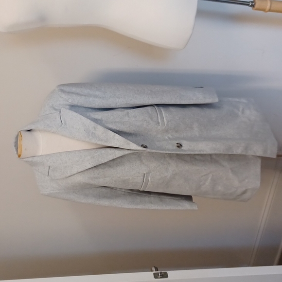 Primark Jackets & Blazers - Primark Long Pea Coat Size 10 Women's Heather Gray